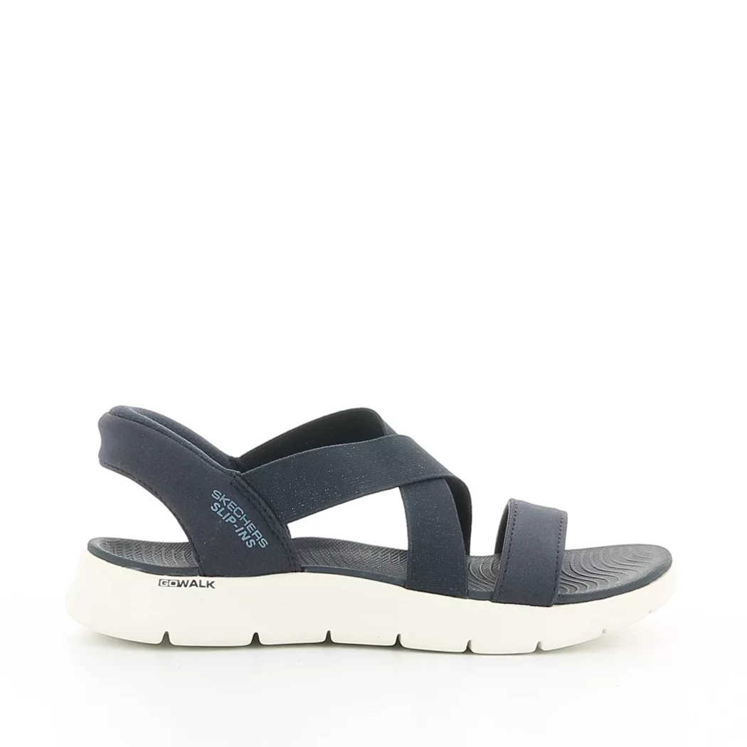 Image (2) de la chaussures Skechers - Sandales et Nu-Pieds Bleu en Textile