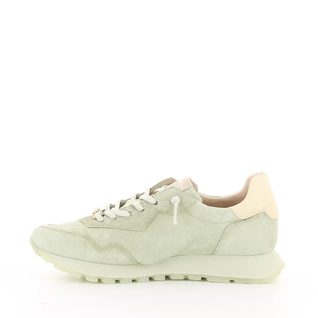 Image (4) de la chaussures Hispanitas - Baskets Vert en Cuir nubuck