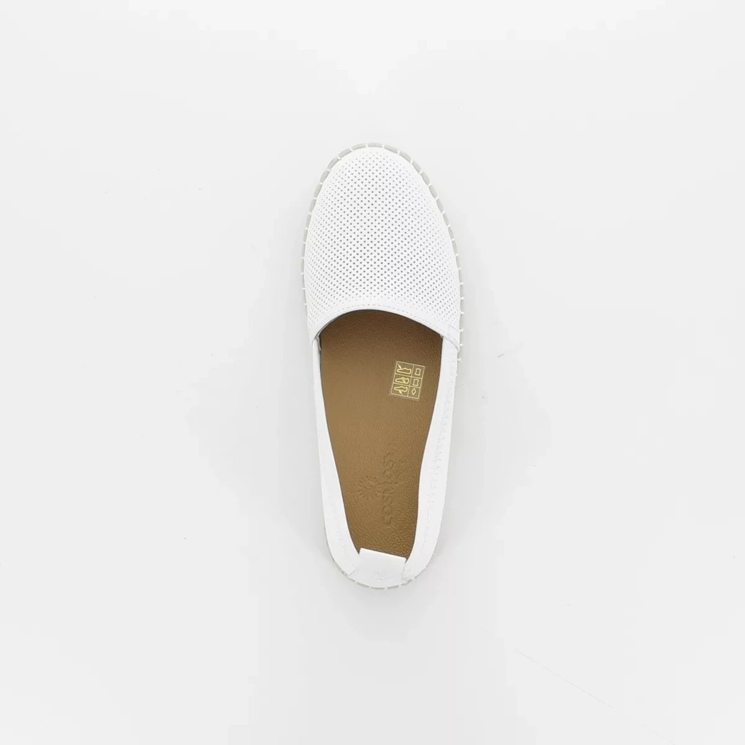 Image (6) de la chaussures Cosmos Comfort - Mocassins Blanc en Cuir