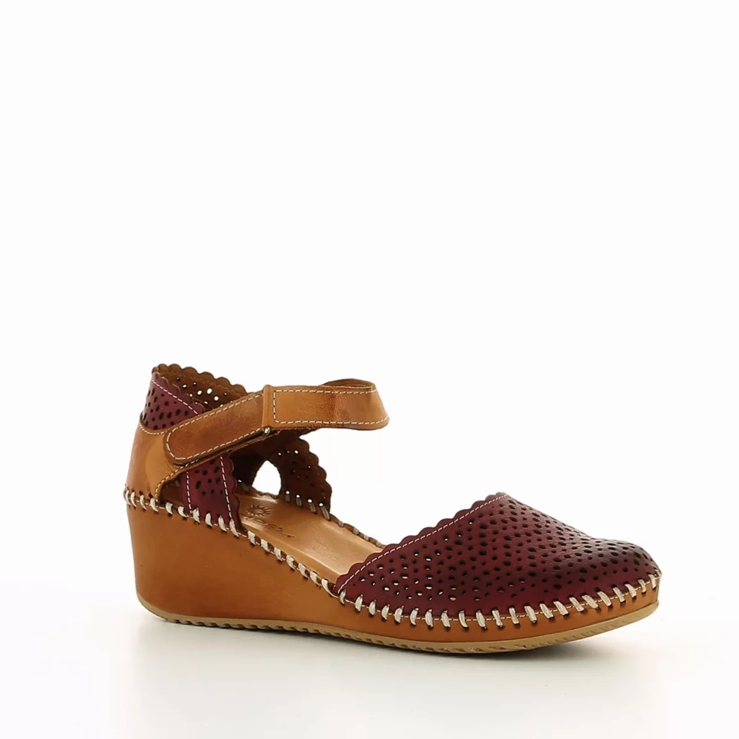 Image (1) de la chaussures Cosmos Comfort - Escarpins Rouge en Cuir