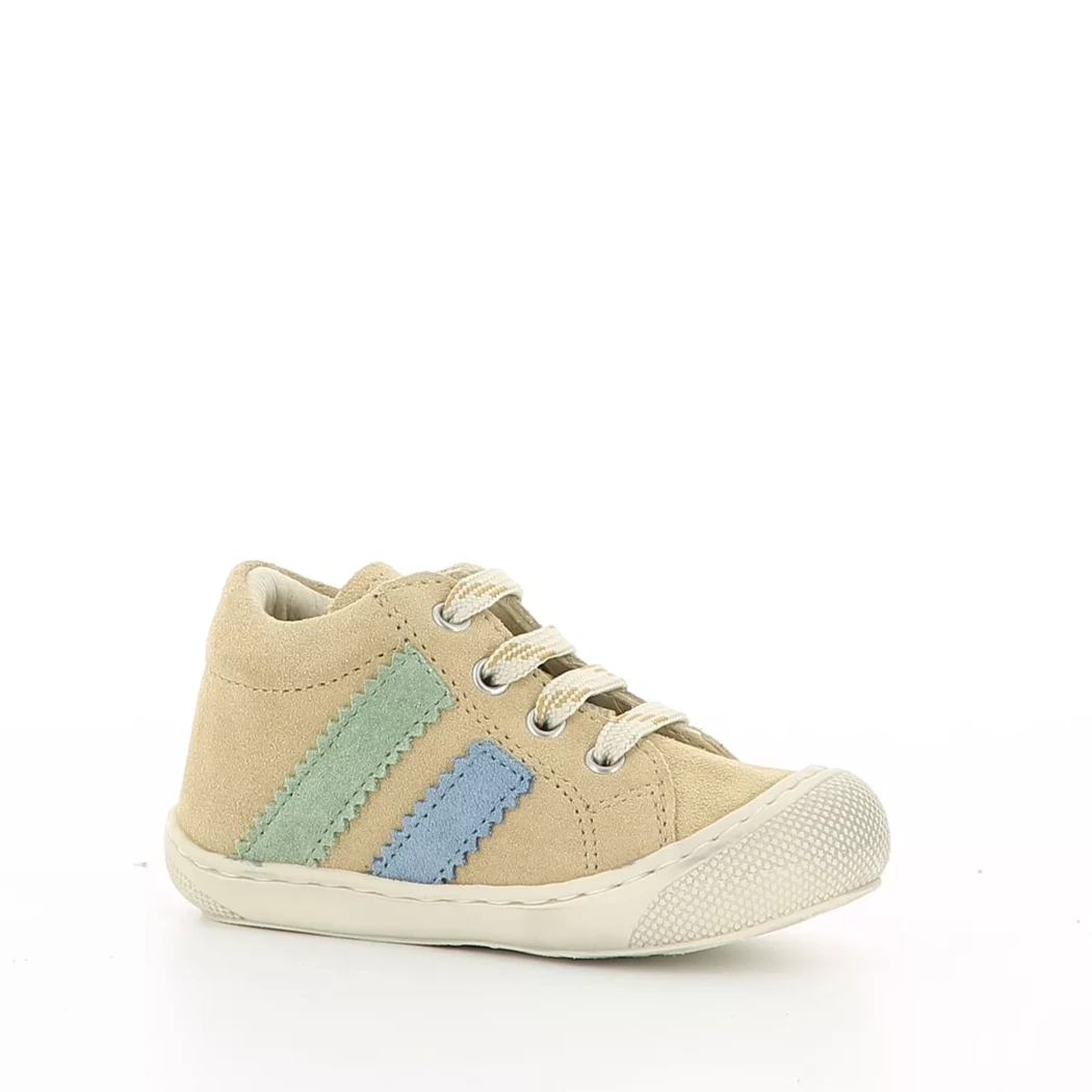 Image (1) de la chaussures Naturino - Bottines Beige en Cuir nubuck