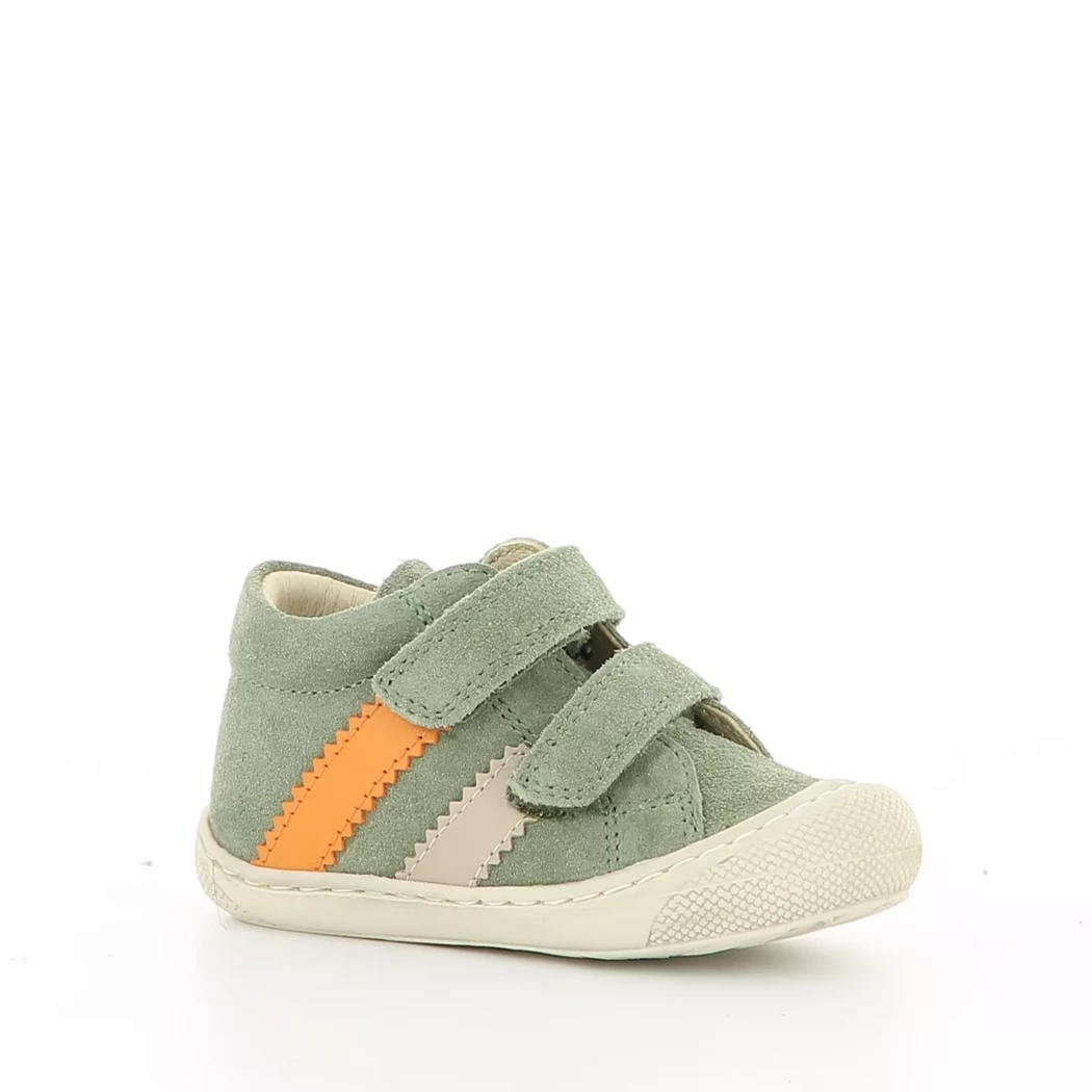 Image (1) de la chaussures Naturino - Bottines Vert en Cuir nubuck