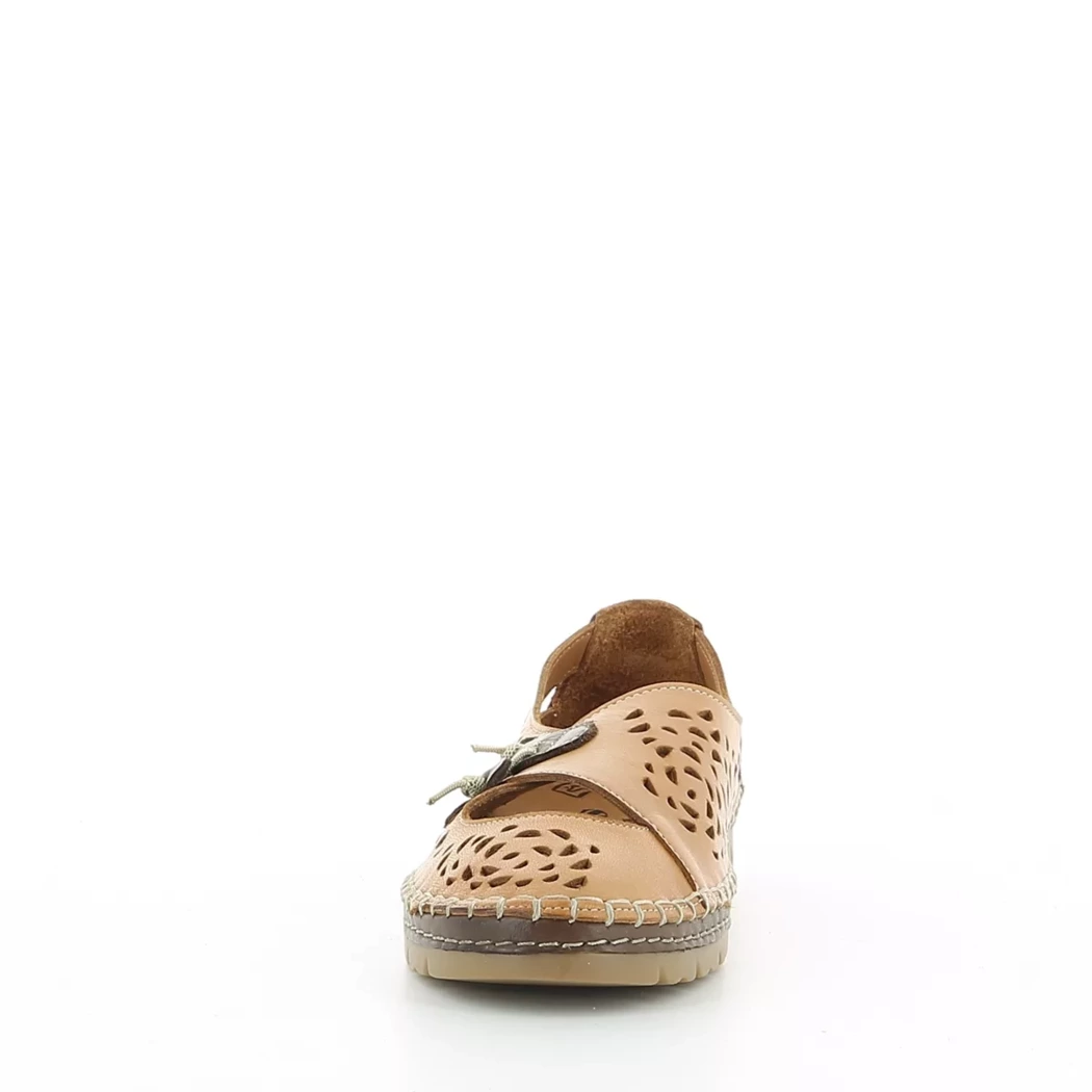 Image (5) de la chaussures Diabolo Studio - Ballerines Cuir naturel / Cognac en Cuir