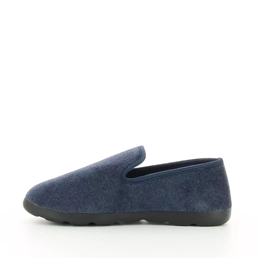 Image (4) de la chaussures Isotoner - Pantoufles et Chaussons Bleu en Textile