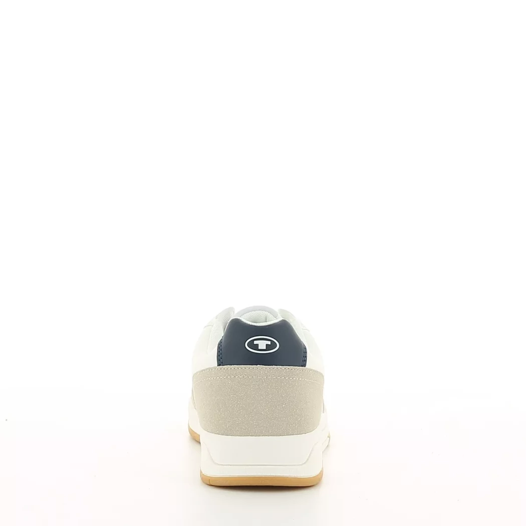 Image (3) de la chaussures Tom Tailor - Baskets Blanc en Cuir synthétique