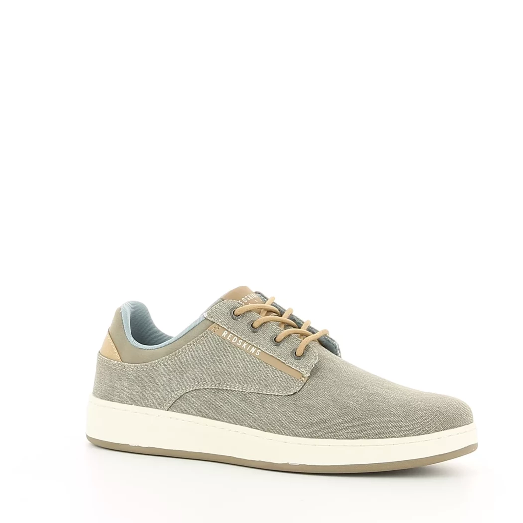 Image (1) de la chaussures Redskins - Baskets Taupe en Textile