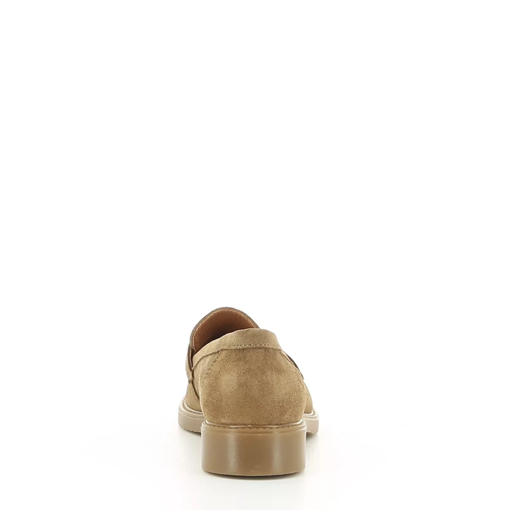 Image (3) de la chaussures Women Office - Mocassins Taupe en Cuir nubuck