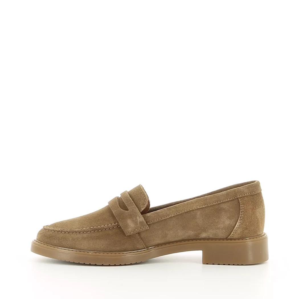 Image (4) de la chaussures Women Office - Mocassins Taupe en Cuir nubuck