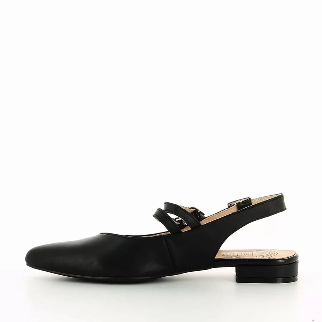 Image (4) de la chaussures Les Fees de Bengale - Escarpins Noir en Cuir