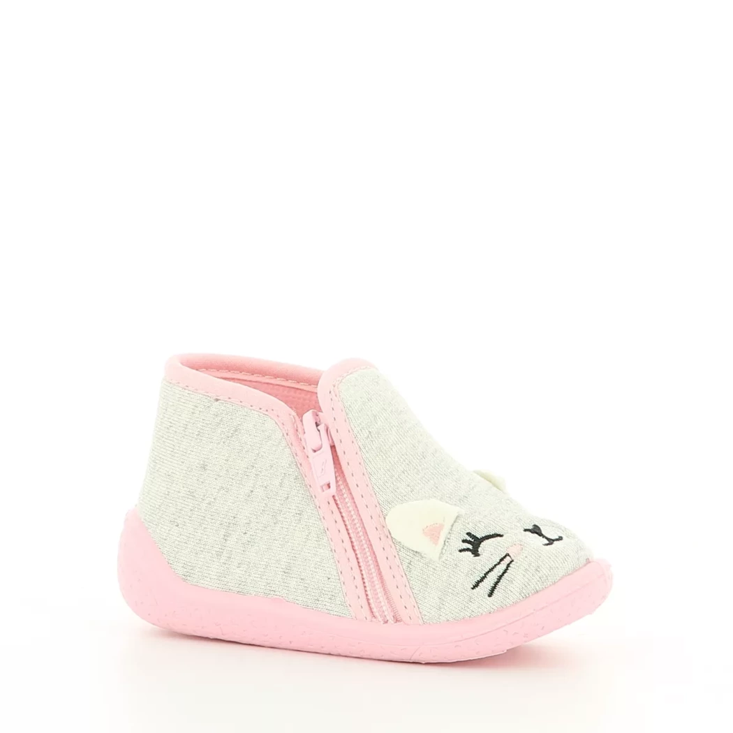 Image (1) de la chaussures Bossi - Pantoufles et Chaussons Gris en Textile