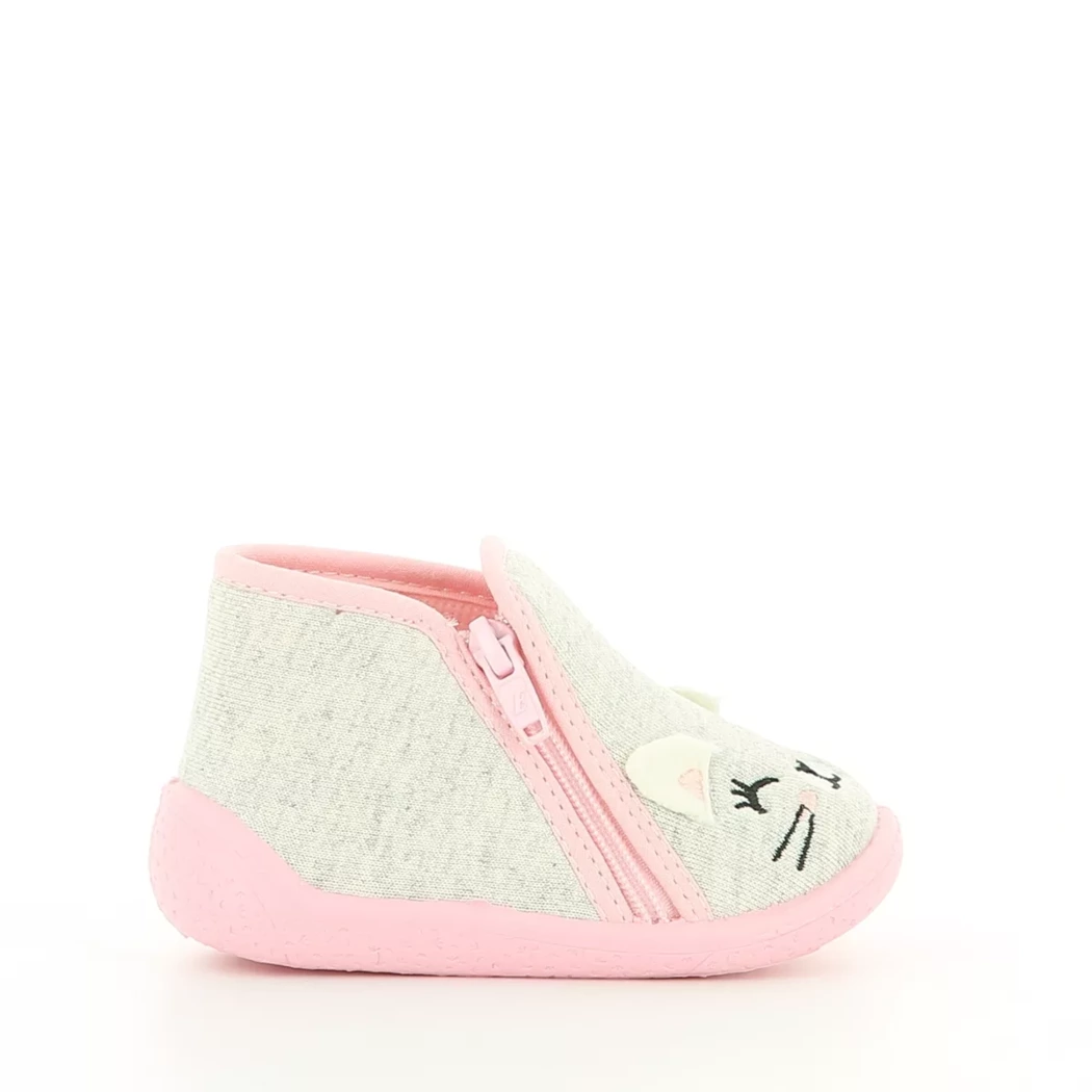 Image (2) de la chaussures Bossi - Pantoufles et Chaussons Gris en Textile