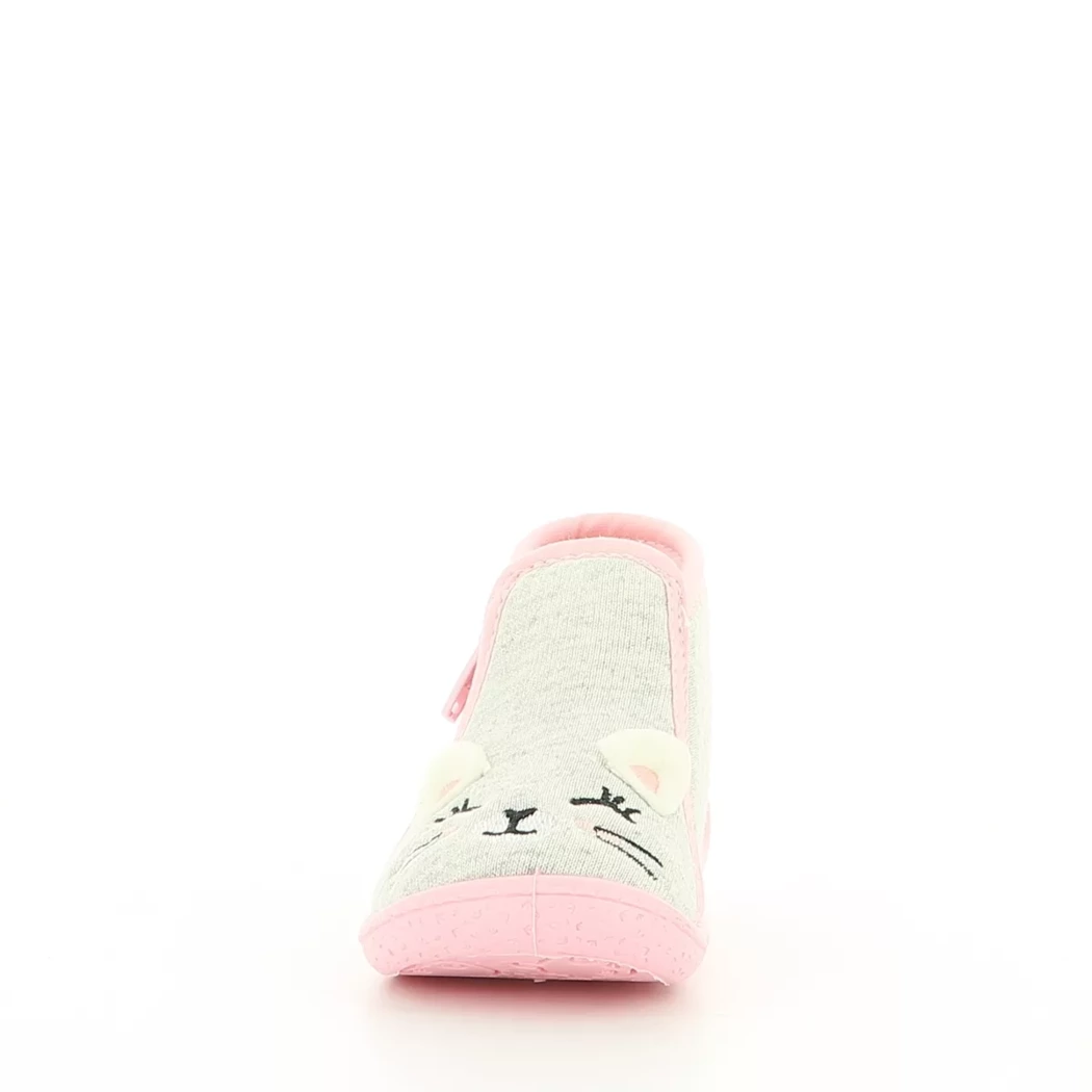 Image (5) de la chaussures Bossi - Pantoufles et Chaussons Gris en Textile