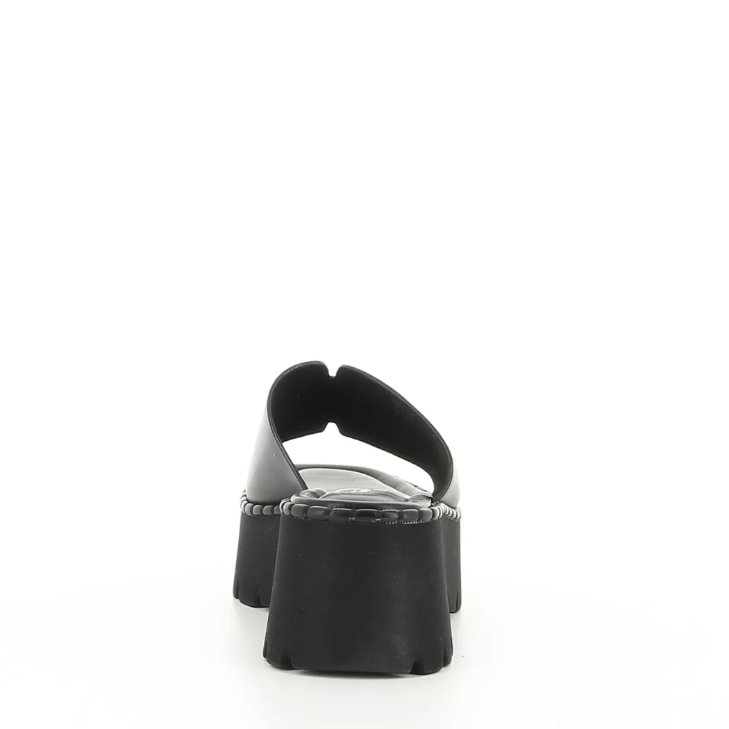 Image (3) de la chaussures Tamaris - Mules et Sabots Noir en Cuir