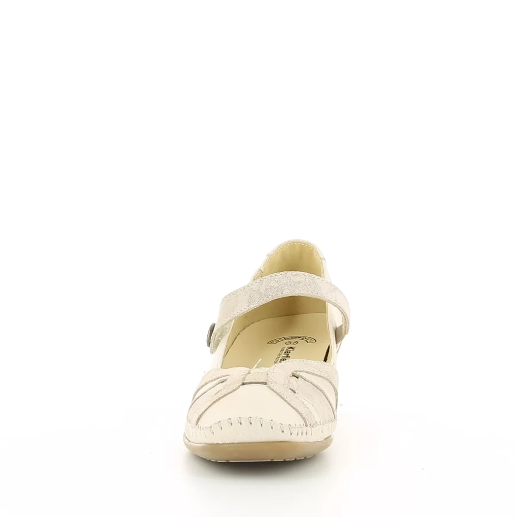 Image (5) de la chaussures Kiarflex - Escarpins Beige en Cuir