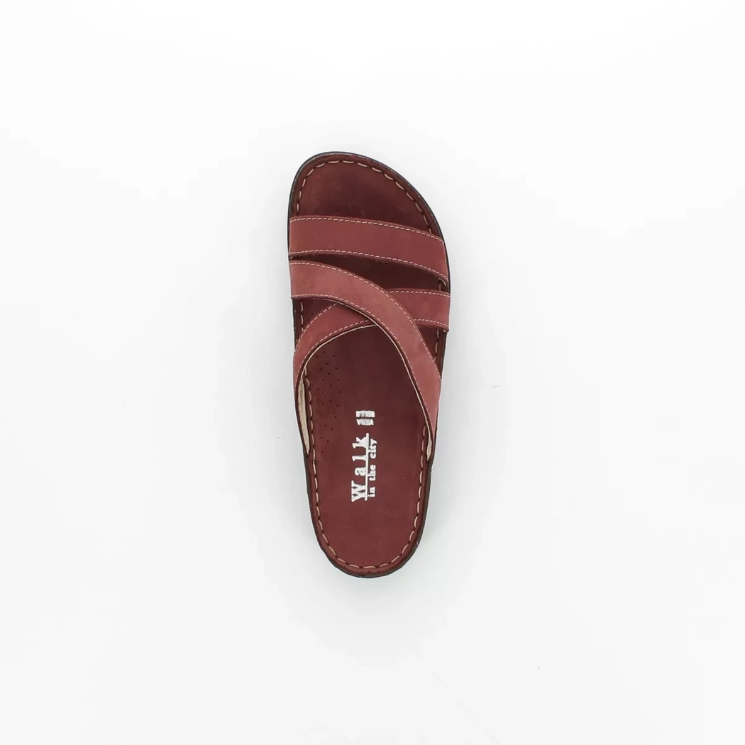 Image (6) de la chaussures Calba - Mules et Sabots Rose en Cuir nubuck
