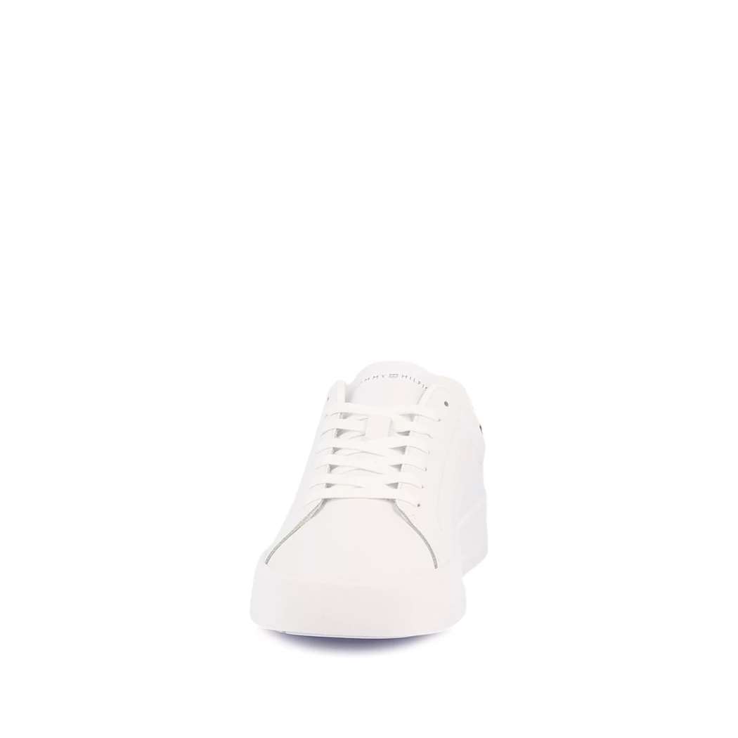 Image (5) de la chaussures Tommy Hilfiger - Baskets Blanc en Cuir