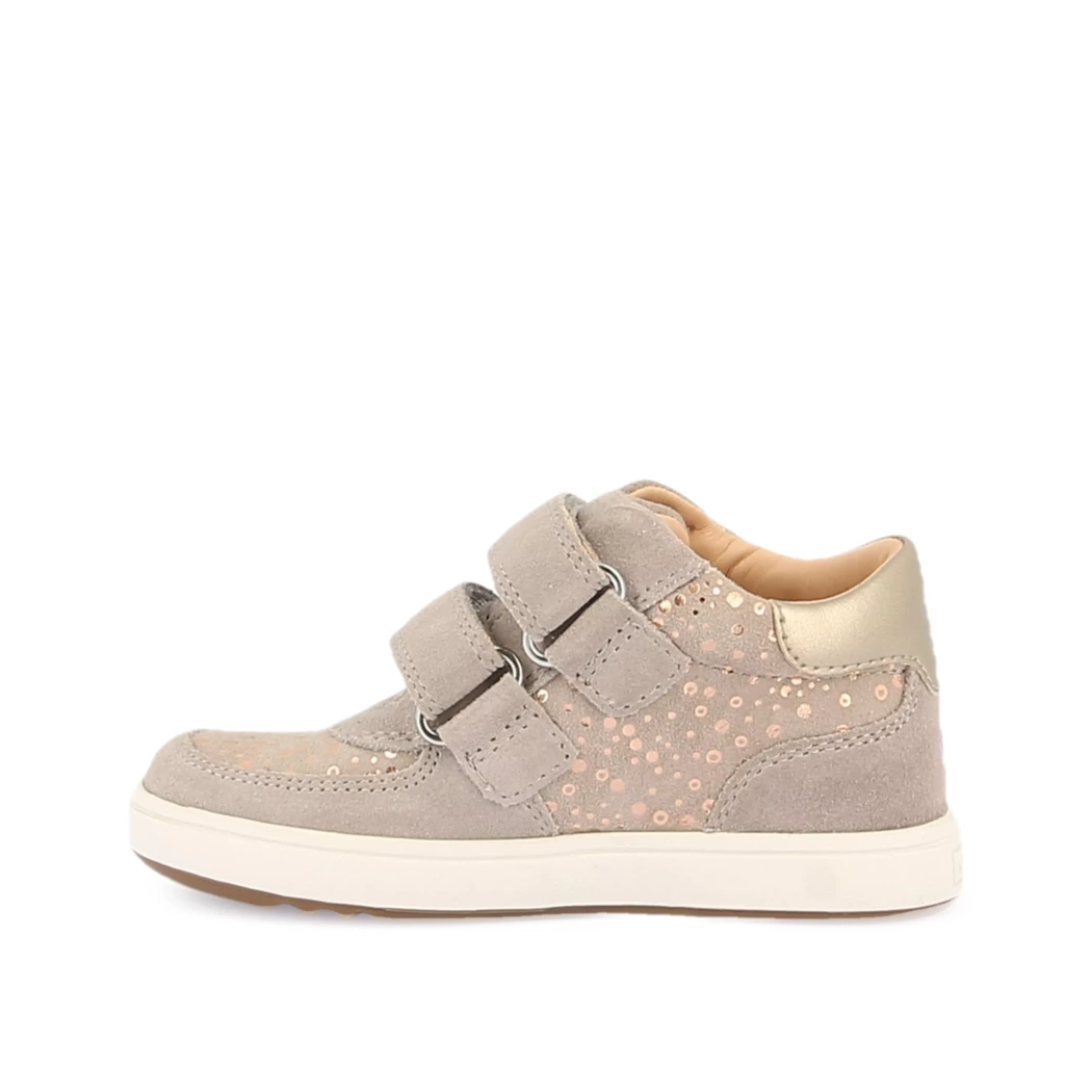 Image (4) de la chaussures Geox - Bottines Taupe en Cuir nubuck