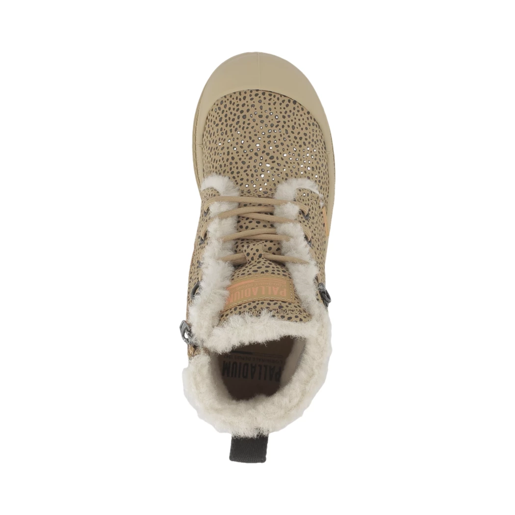 Image (6) de la chaussures Palladium - Bottines Cuir naturel / Cognac en Cuir nubuck
