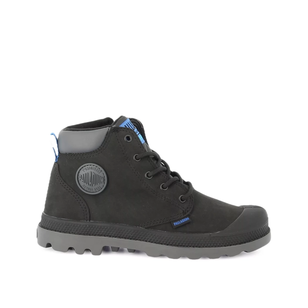 Image (2) de la chaussures Palladium - Bottines Noir en Cuir nubuck