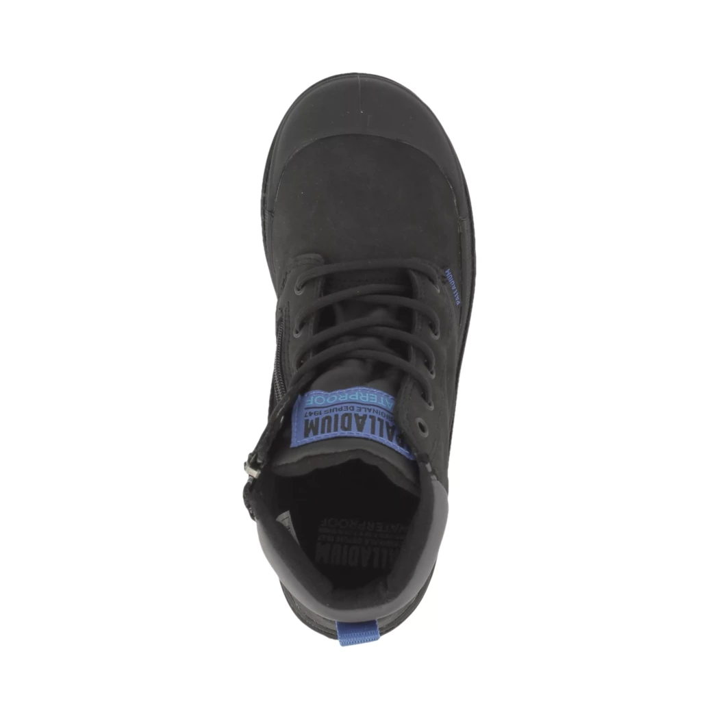 Image (6) de la chaussures Palladium - Bottines Noir en Cuir nubuck