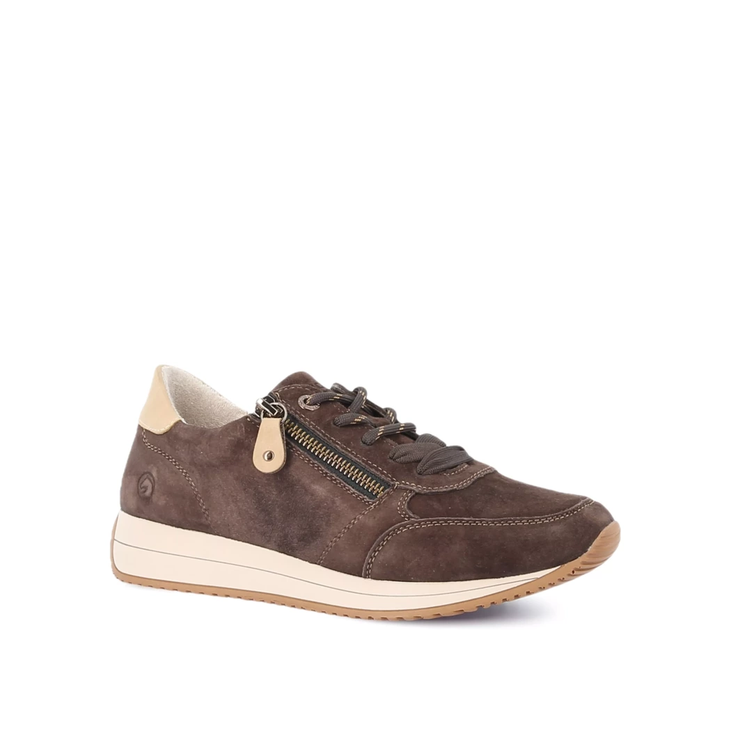 Image (1) de la chaussures Remonte - Baskets Marron en Cuir nubuck