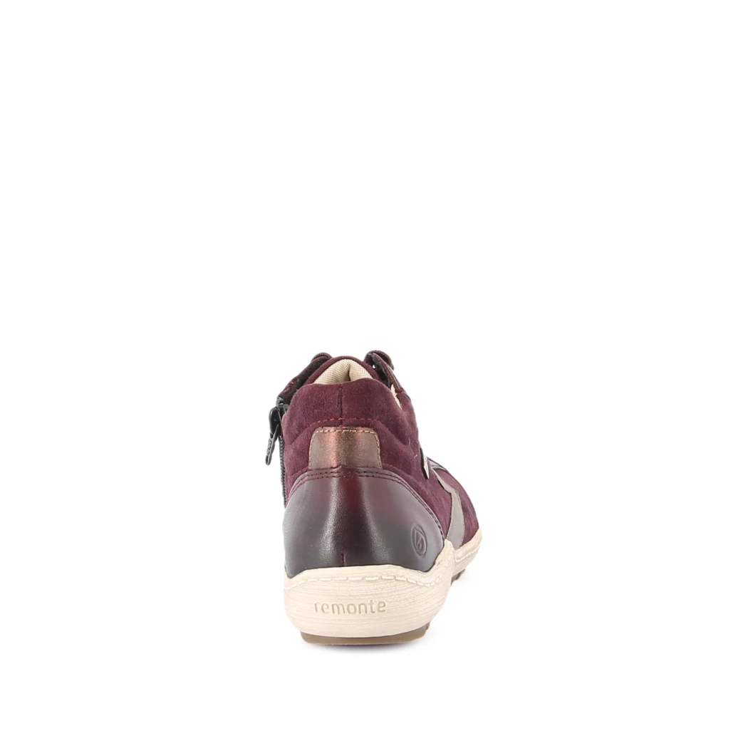 Image (3) de la chaussures Remonte - Bottines Bordeaux en Cuir