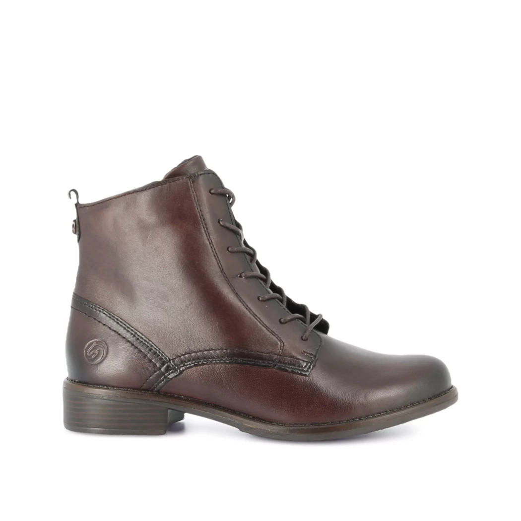 Image (2) de la chaussures Remonte - Bottines Marron en Cuir