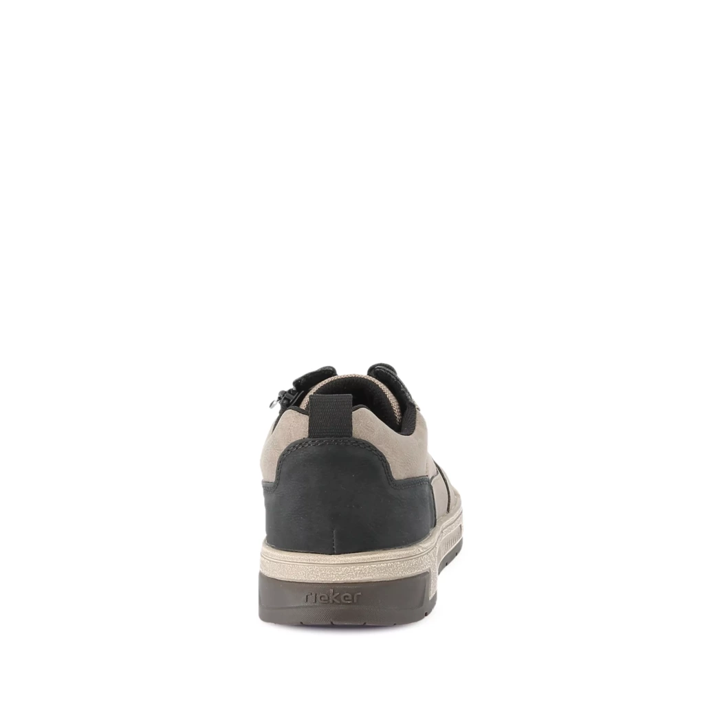 Image (3) de la chaussures Rieker - Chaussures à lacets Taupe en Cuir synthétique