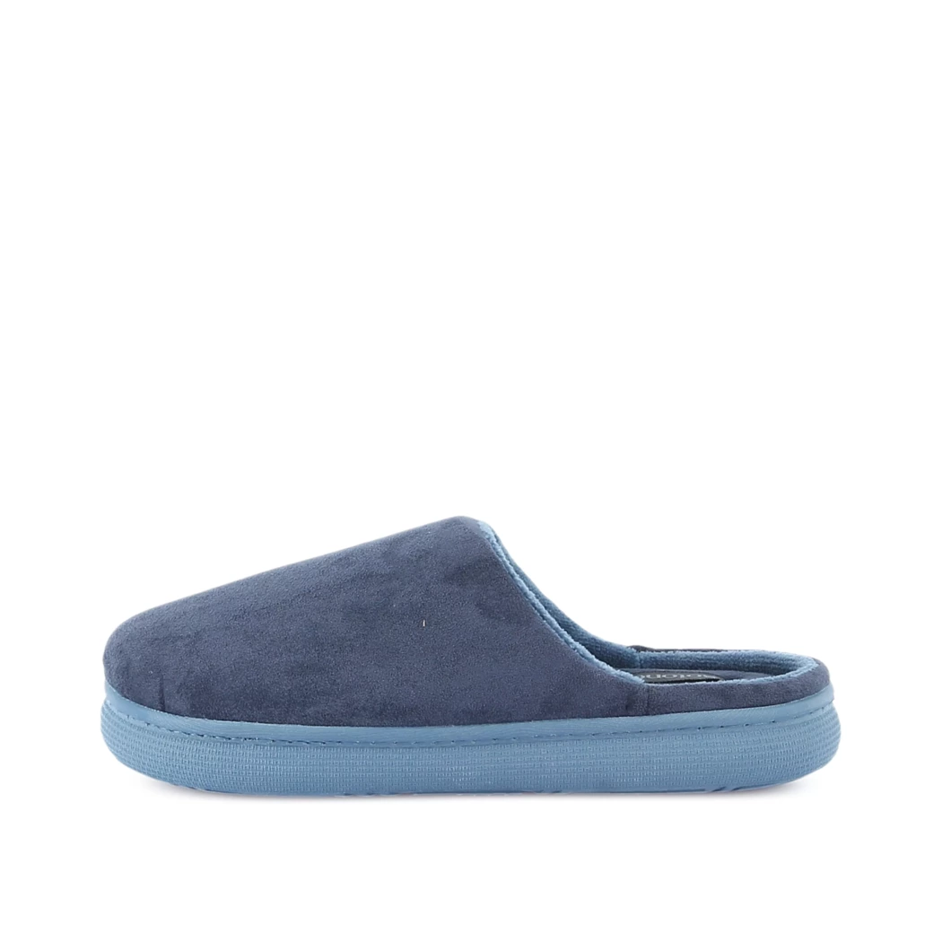 Image (4) de la chaussures Isotoner - Pantoufles et Chaussons Bleu en Textile