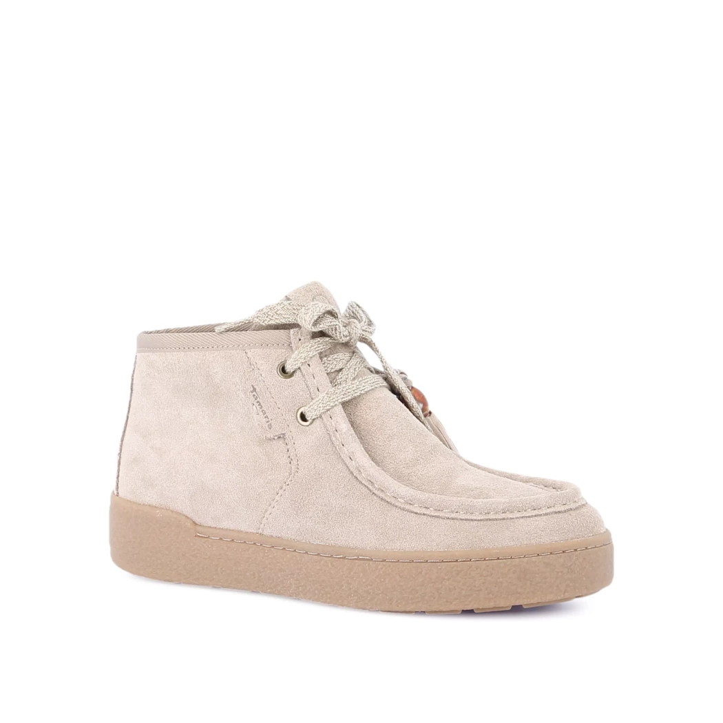 Image (1) de la chaussures Tamaris - Bottines Taupe en Cuir nubuck