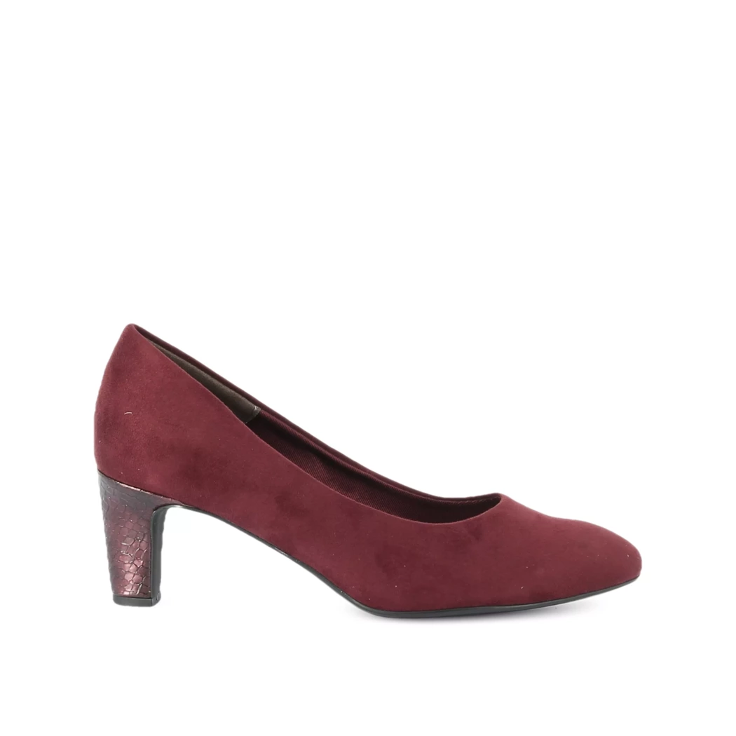 Image (2) de la chaussures Tamaris - Escarpins Bordeaux en Cuir synthétique