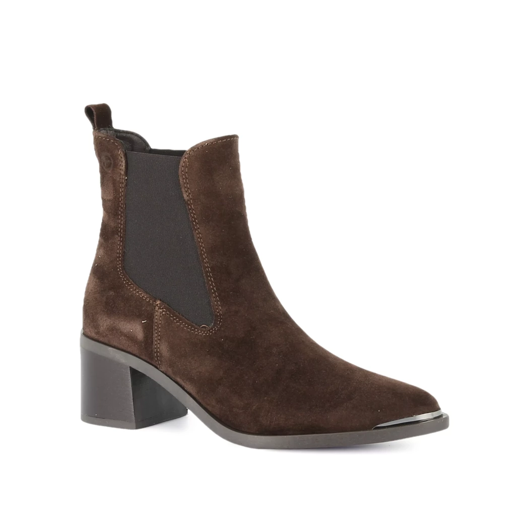 Image (1) de la chaussures Tamaris - Boots Marron en Cuir nubuck