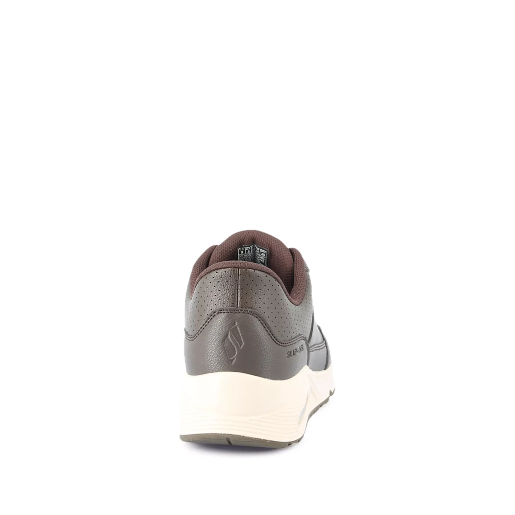 Image (3) de la chaussures Skechers - Baskets Marron en Cuir synthétique