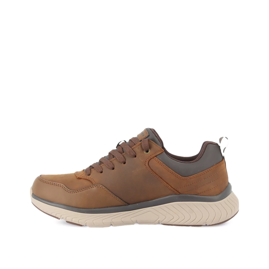 Image (4) de la chaussures Skechers - Baskets Cuir naturel / Cognac en Cuir synthétique