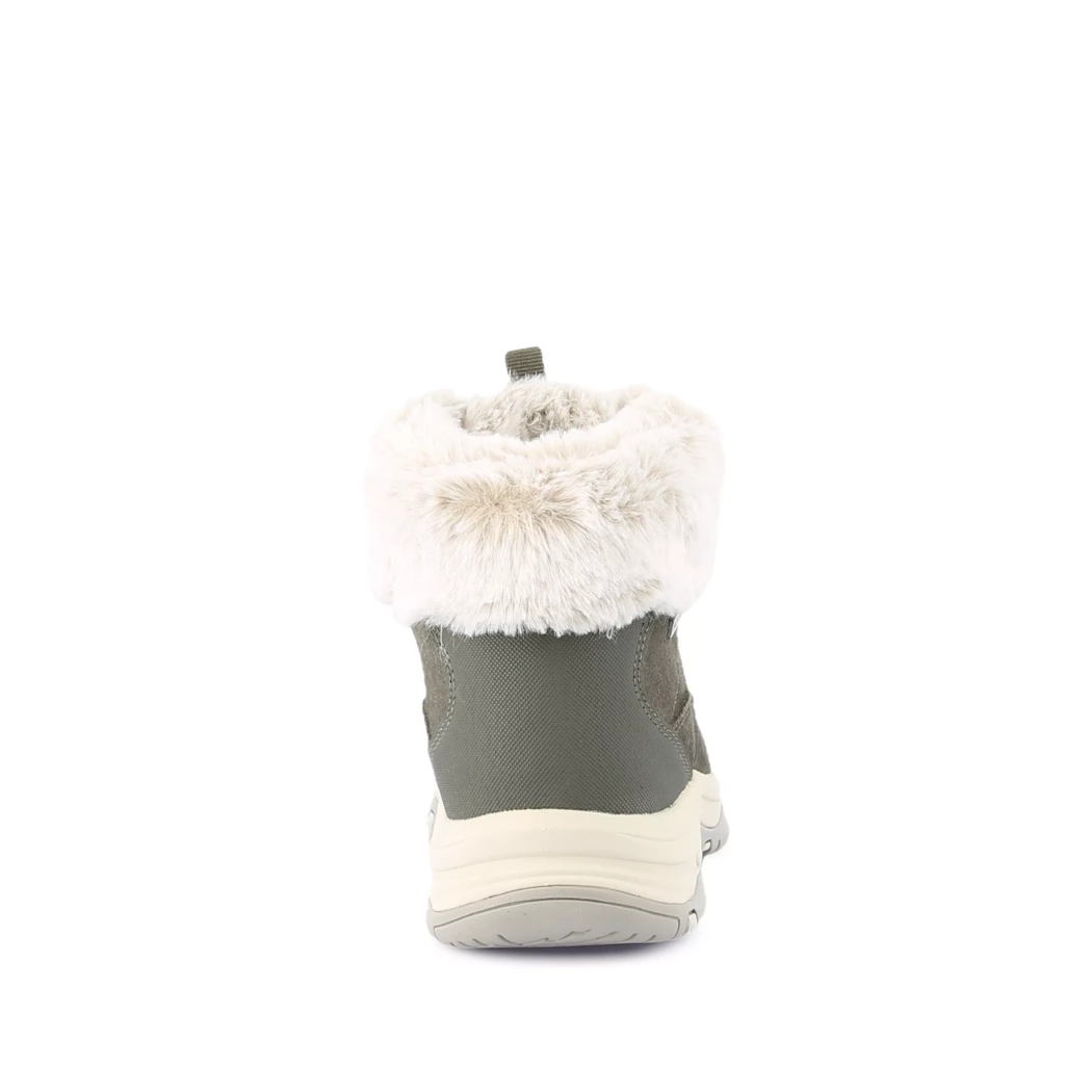 Image (3) de la chaussures Skechers - Bottines Vert en Cuir nubuck