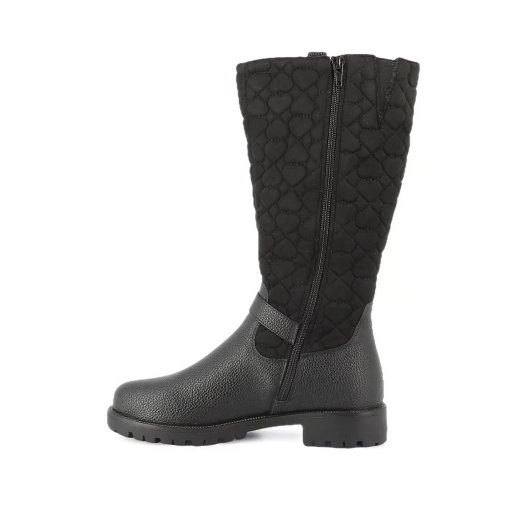 Image (4) de la chaussures Fashion Victim - Bottes Noir en Cuir synthétique