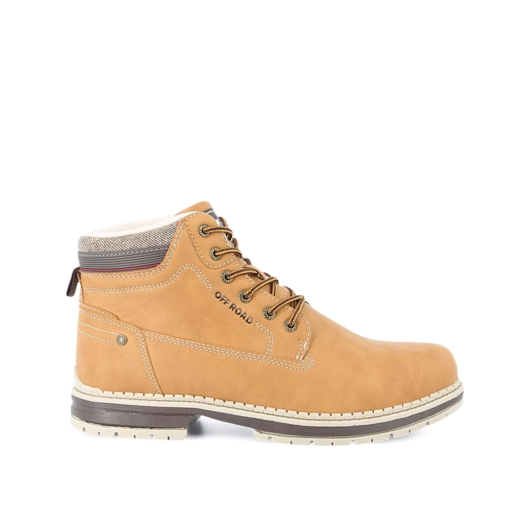 Image (2) de la chaussures Off Road - Bottines Cuir naturel / Cognac en Cuir synthétique