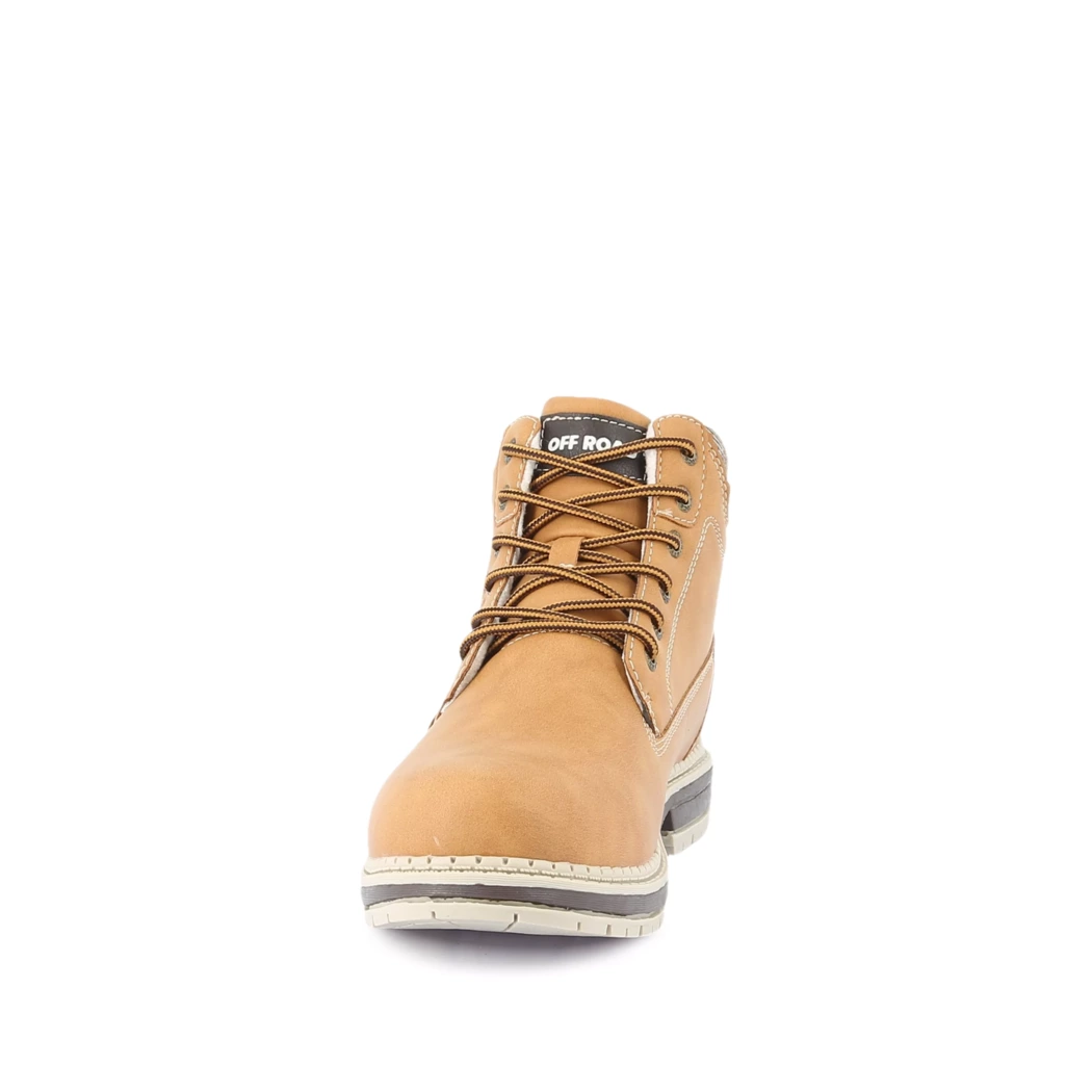 Image (5) de la chaussures Off Road - Bottines Cuir naturel / Cognac en Cuir synthétique