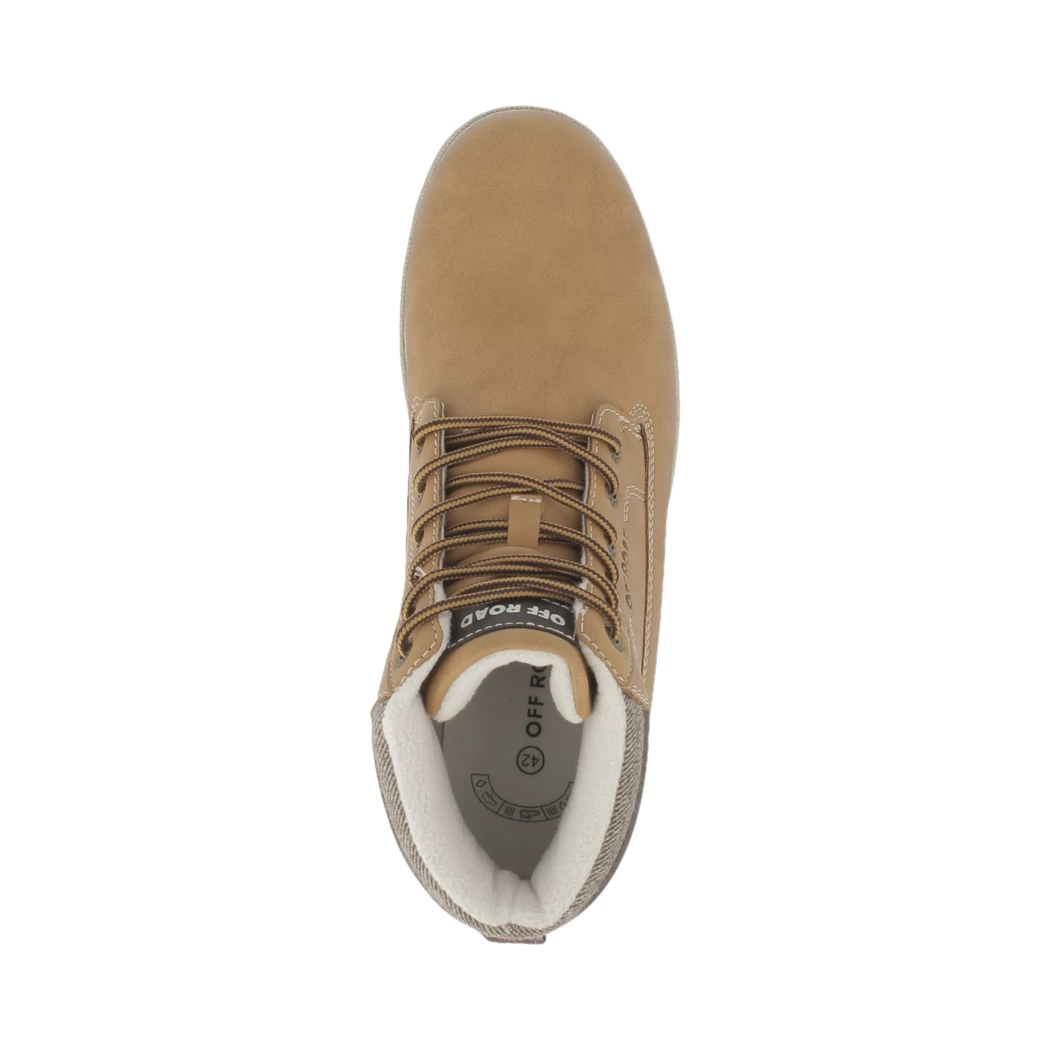 Image (6) de la chaussures Off Road - Bottines Cuir naturel / Cognac en Cuir synthétique
