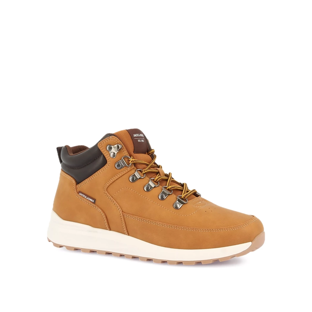 Image (1) de la chaussures Jack & Jones - Bottines Cuir naturel / Cognac en Cuir synthétique