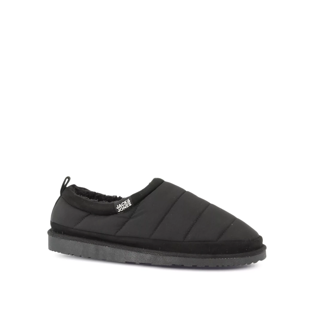 Image (1) de la chaussures Jack & Jones - Pantoufles et Chaussons Noir en Textile