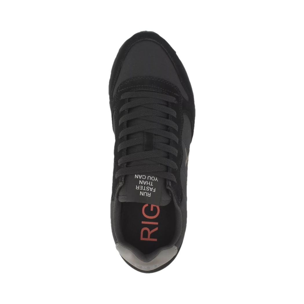 Image (6) de la chaussures Sun68 - Baskets Noir en Cuir nubuck