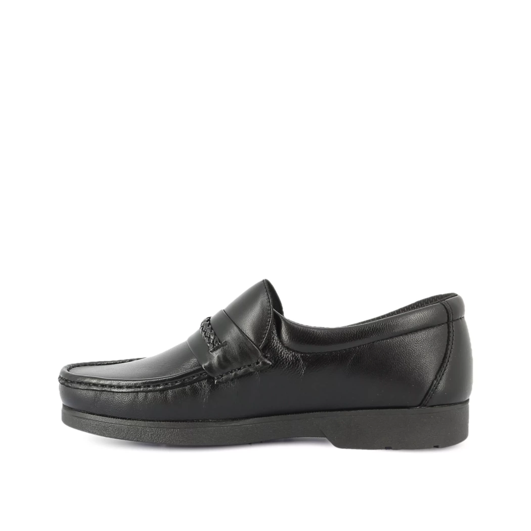 Image (4) de la chaussures Pinoso - Mocassins Noir en Cuir