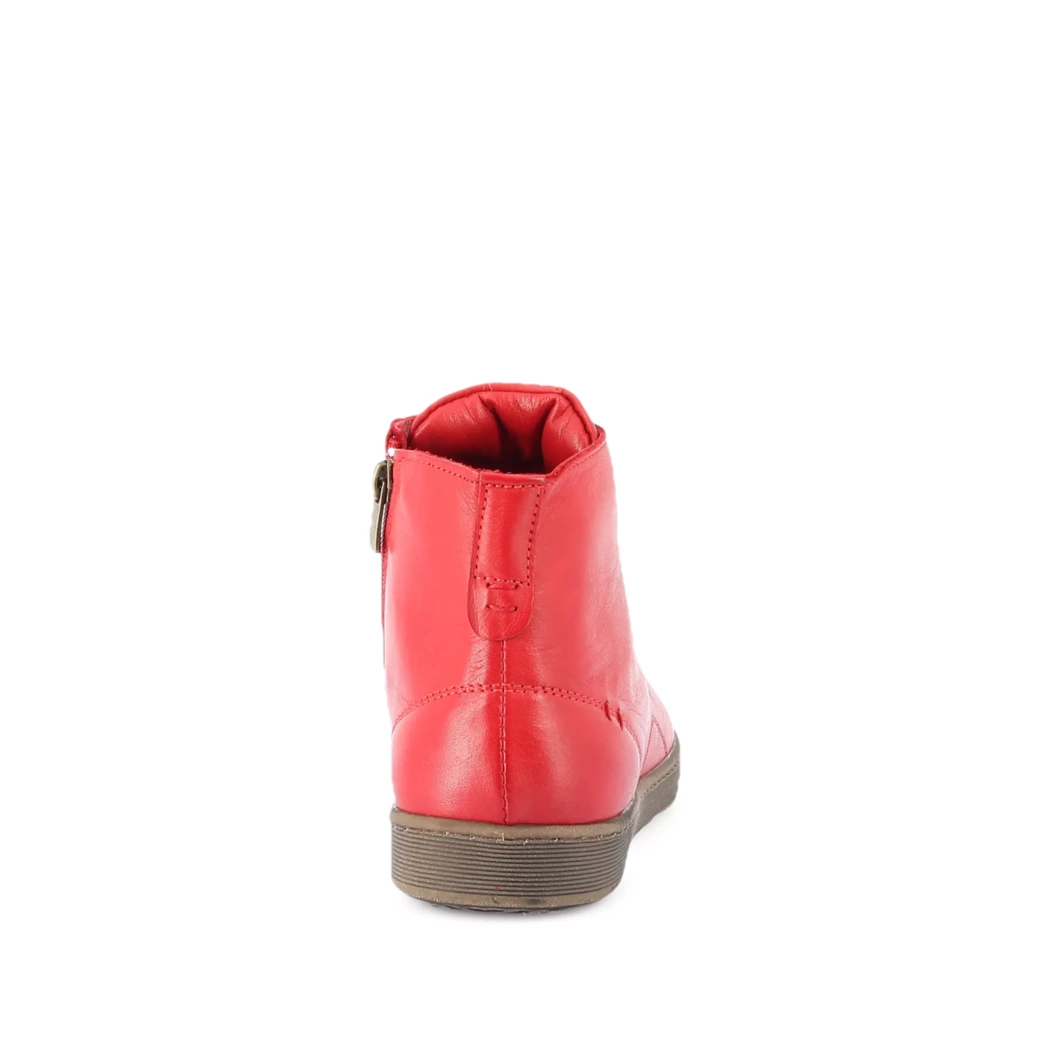 Image (3) de la chaussures Andrea Conti - Bottines Rouge en Cuir