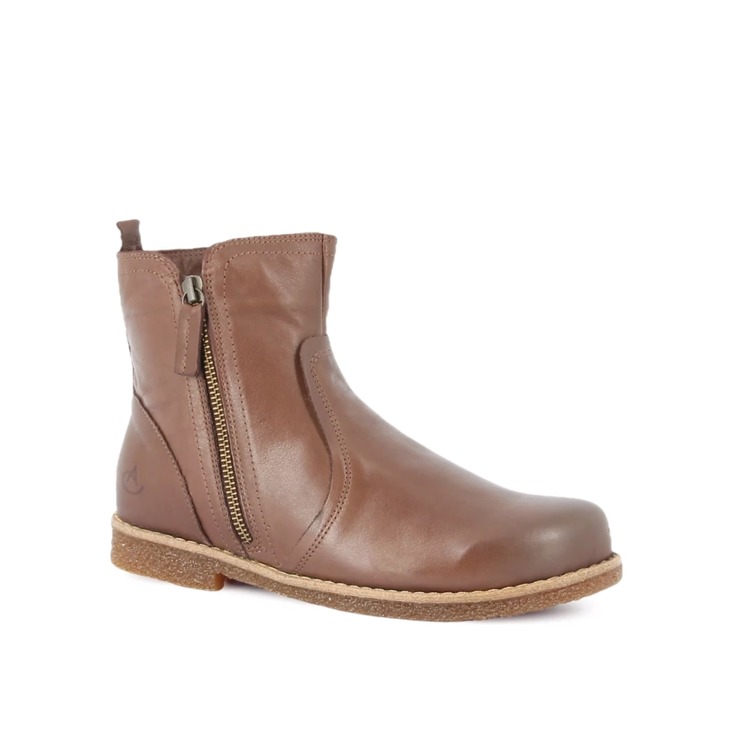 Image (1) de la chaussures Andrea Conti - Boots Marron en Cuir