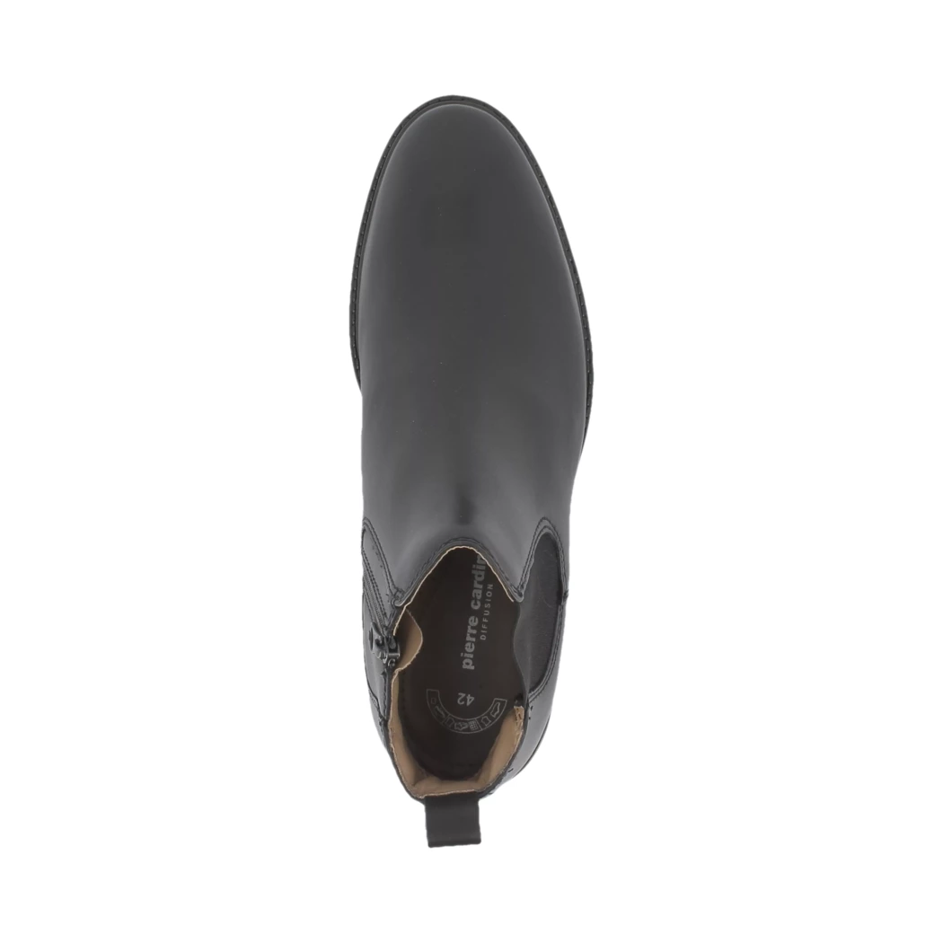 Image (6) de la chaussures Pierre Cardin - Boots Noir en Cuir