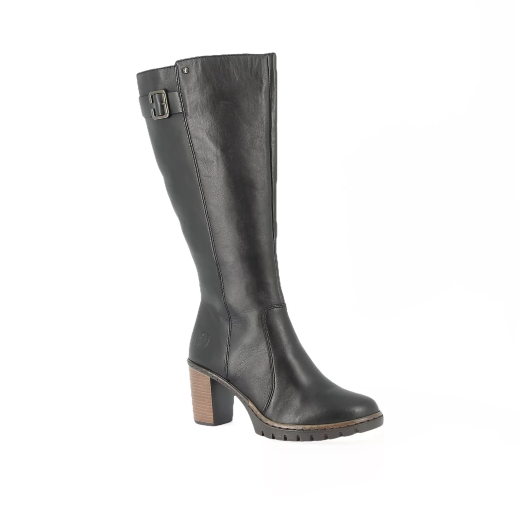 Image (1) de la chaussures Rieker - Bottes Noir en Cuir