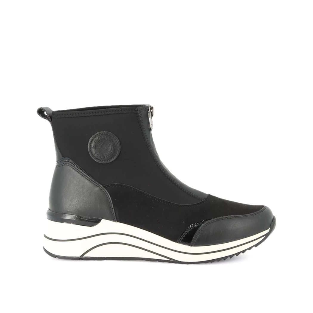 Image (2) de la chaussures Remonte - Boots Noir en Textile