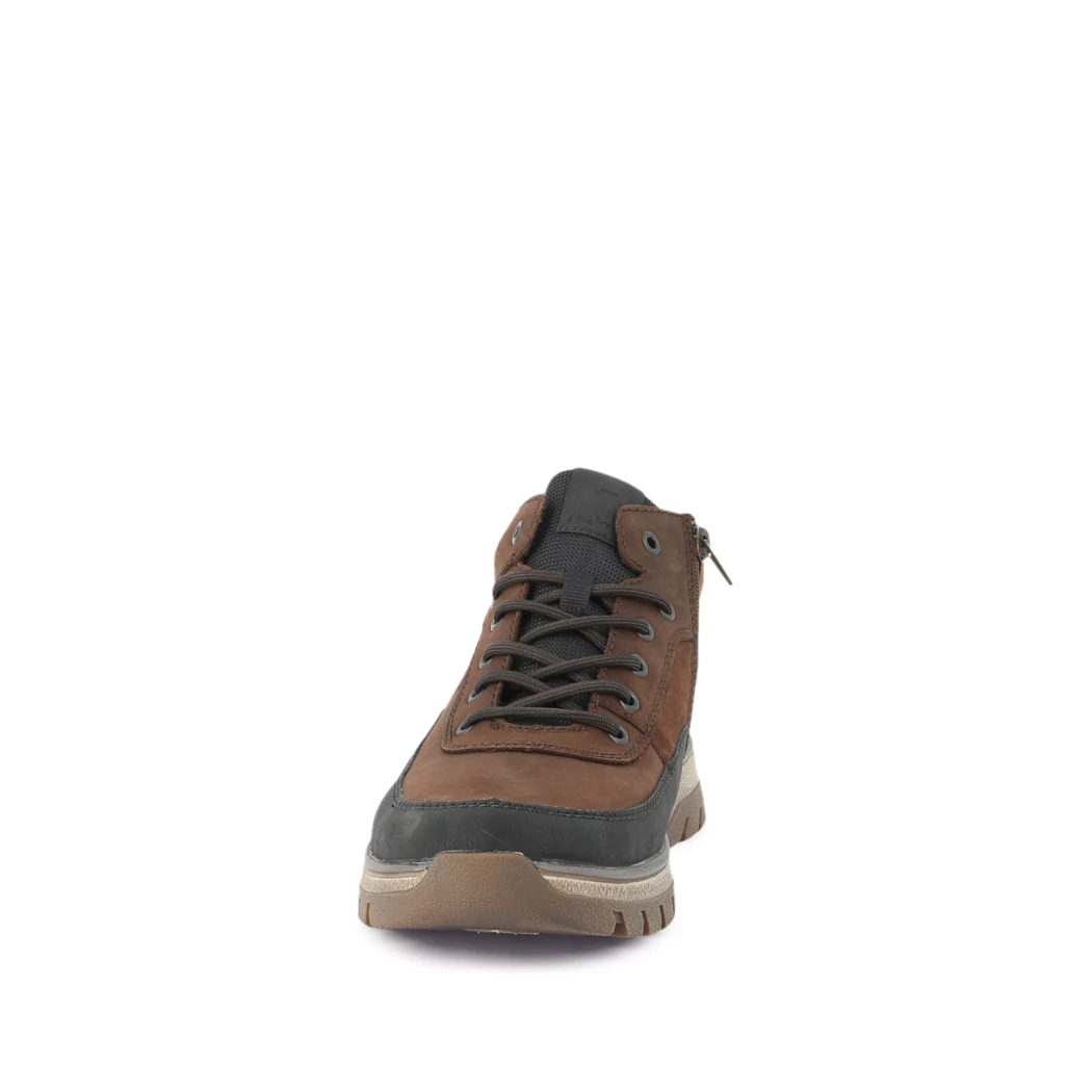 Image (5) de la chaussures Rieker - Bottines Marron en Cuir nubuck