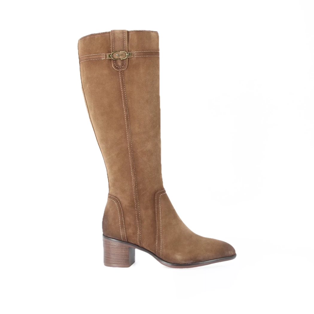 Image (2) de la chaussures Tamaris - Bottines Taupe en Cuir nubuck